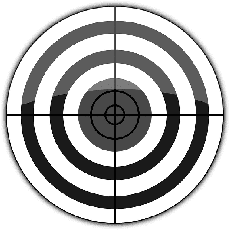 Precision Target Aim for Success PNG