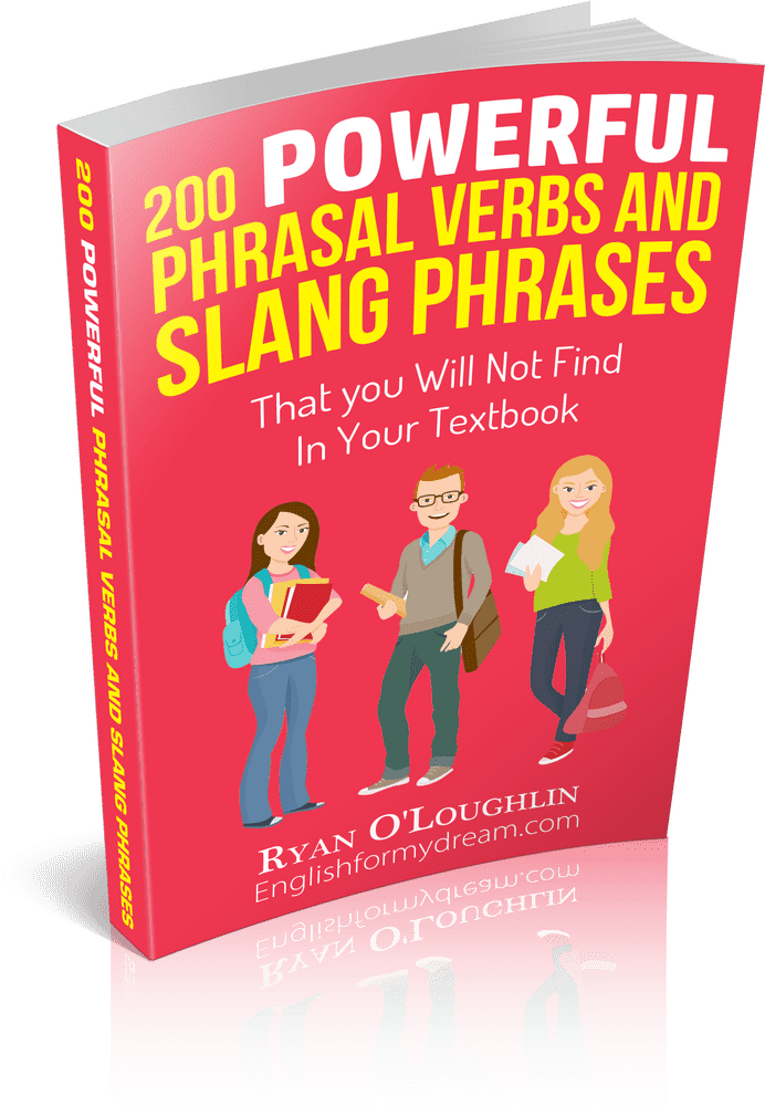 Empower Your English with This Book of Phrasal Verbs PNG