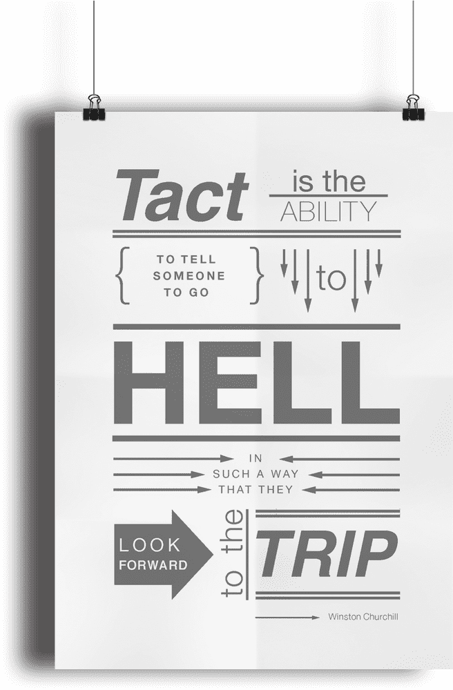 Stylish Notebook of Tact and Trip Insights PNG