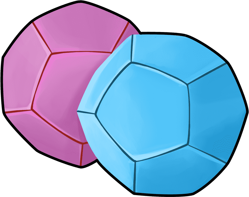 Colorful Soccer Balls in Playful Design PNG