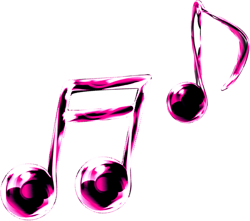 Radiant Music Note Harmony PNG