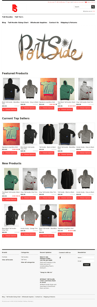 PortSide Trendy Cloth for Every Style PNG