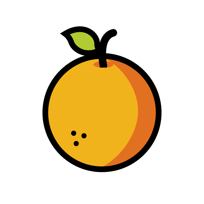 Tangerine Delight A Burst of Flavor PNG