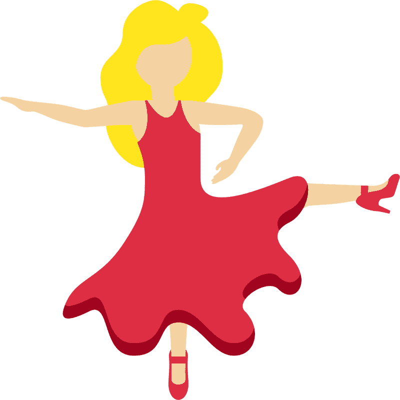 Graceful Twirls of Dance PNG