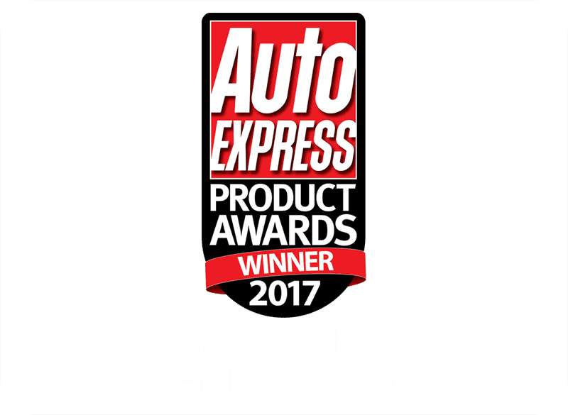 Auto Part Award Winner Best DAB Adapter 2017 PNG
