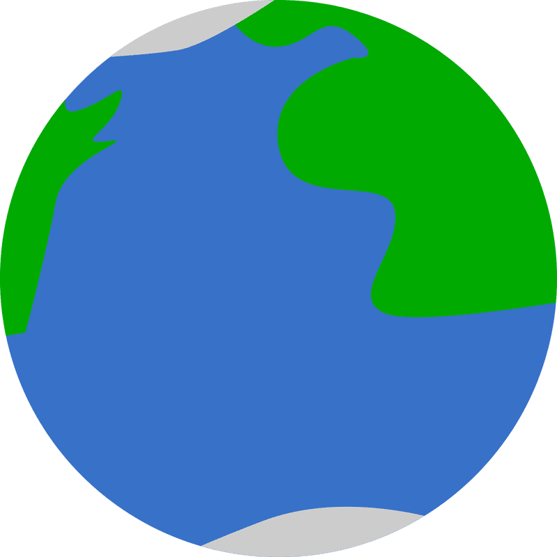 Vibrant Green Globe of Possibilities PNG