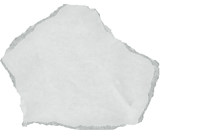 Torn Edges on a Blank Paper Sheet PNG