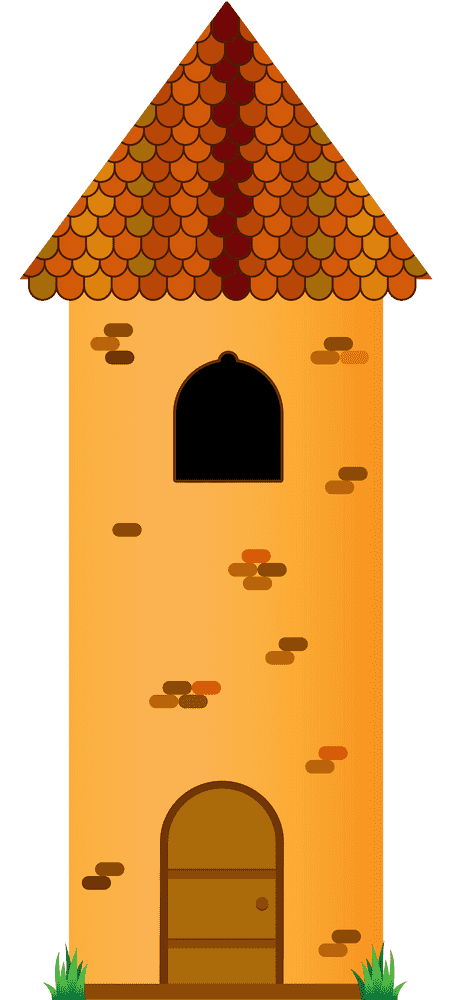 Stylized Cell Tower with Rustic Charm PNG