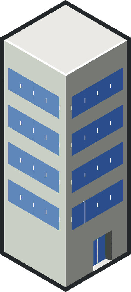 Modern Urban Building Design and Build PNG