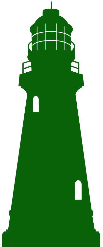 Emerald Beacon The Guiding Lighthouse PNG