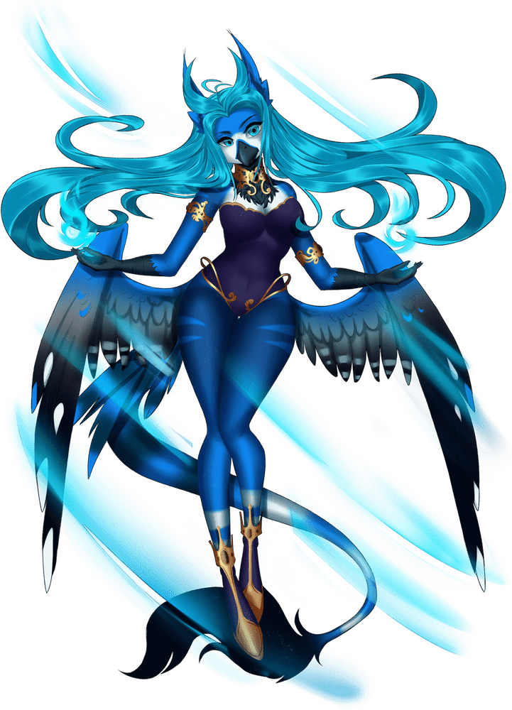 Enigmatic Guardian of the Deep Forest PNG