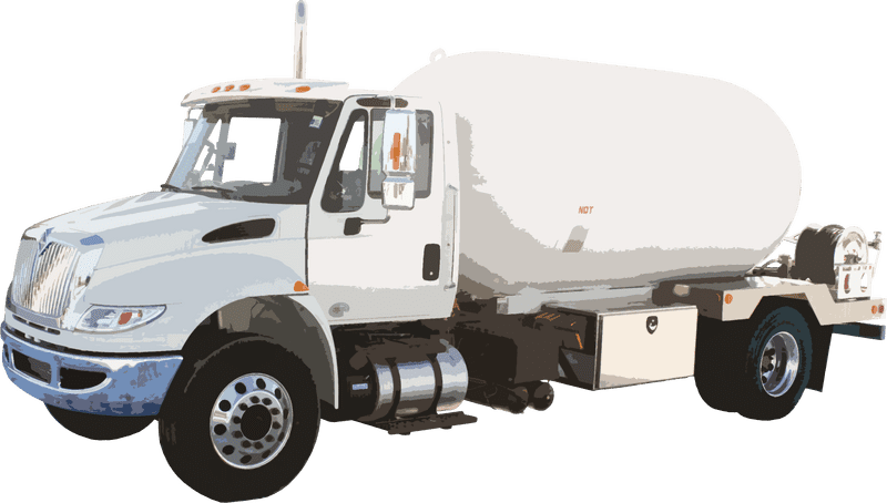 Petroleum Transport Vehicle on the Move PNG