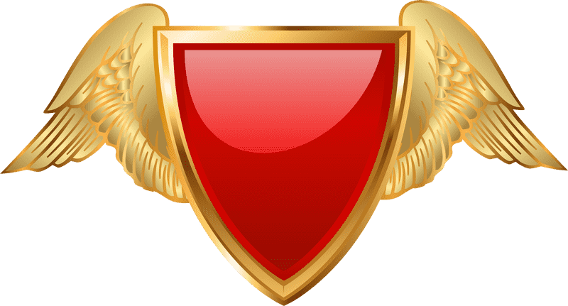 Elegant Guardian Name Badge Design PNG