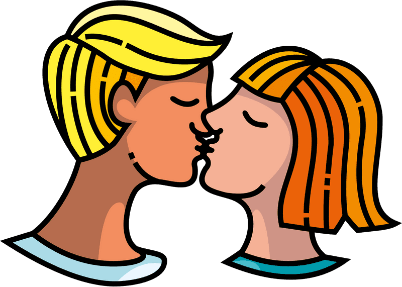 Sweet Moments The Art of a Kiss PNG