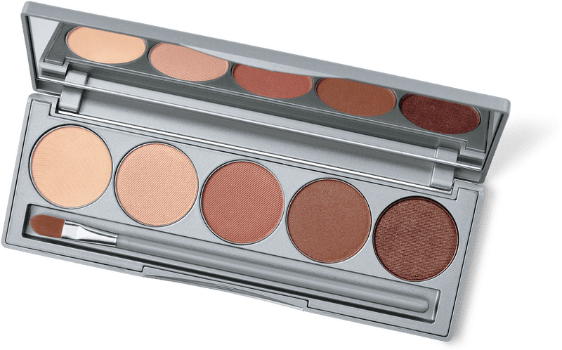 Warm Tones Eyeshadow Palette for Effortless Elegance PNG