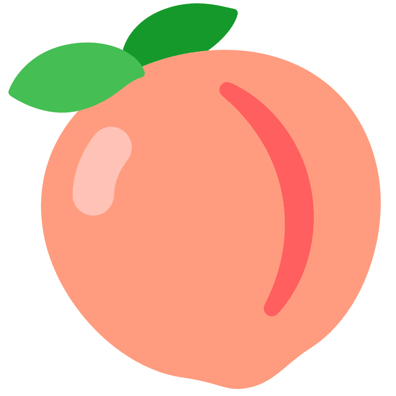 Peach Blossom Serenity in Bloom PNG