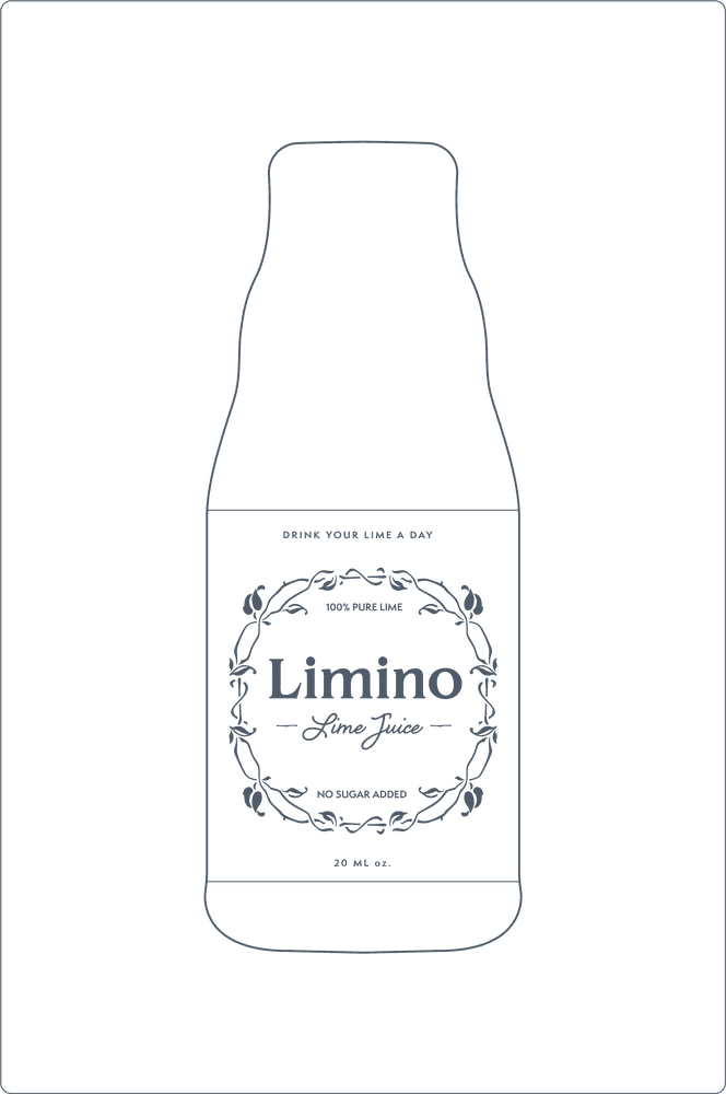 Kombucha Bottle with Refreshing Lime Essence PNG