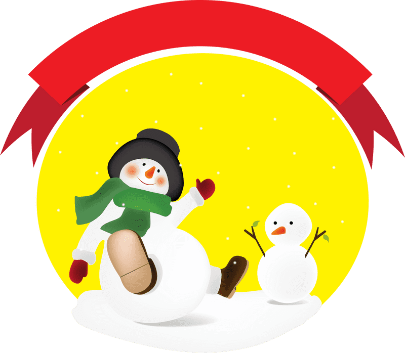 Joyful Snowman Adventures in Winter Wonderland PNG