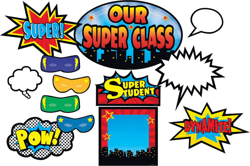 Superhero Classroom Adventure Honoring Our Super Students! PNG