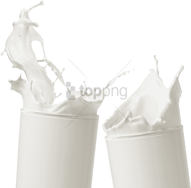 Milk Carton Splash Pure Dairy Delight PNG
