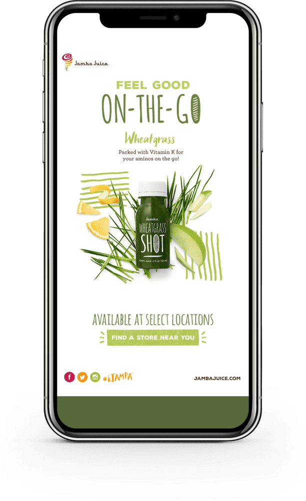 Email Your Way to Wellness Jamba Juice on the Go PNG