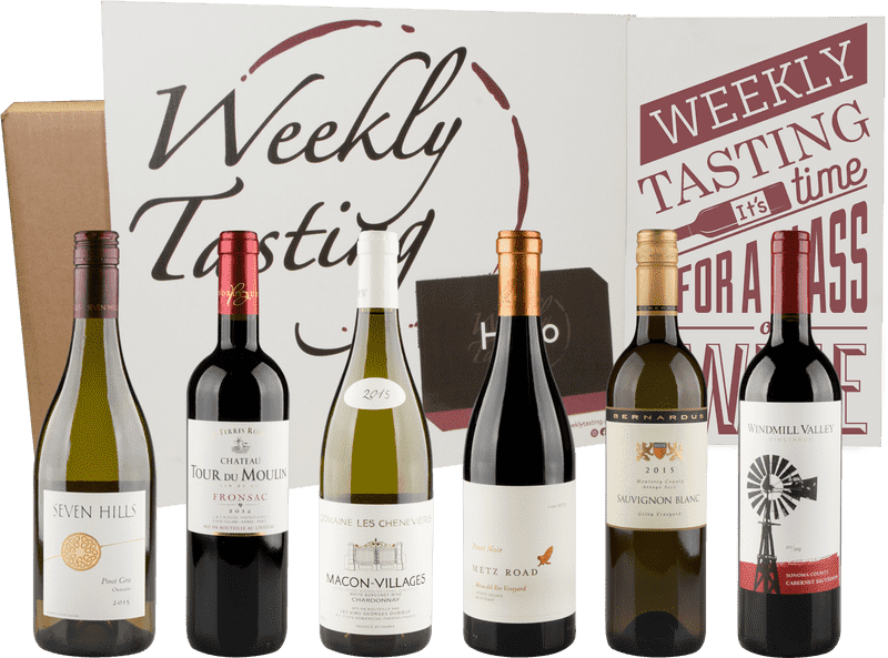 Assorted Wine Bottle Tasting Collection PNG