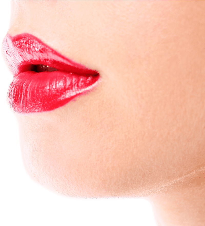 Radiant Red Lipstick Elegance PNG