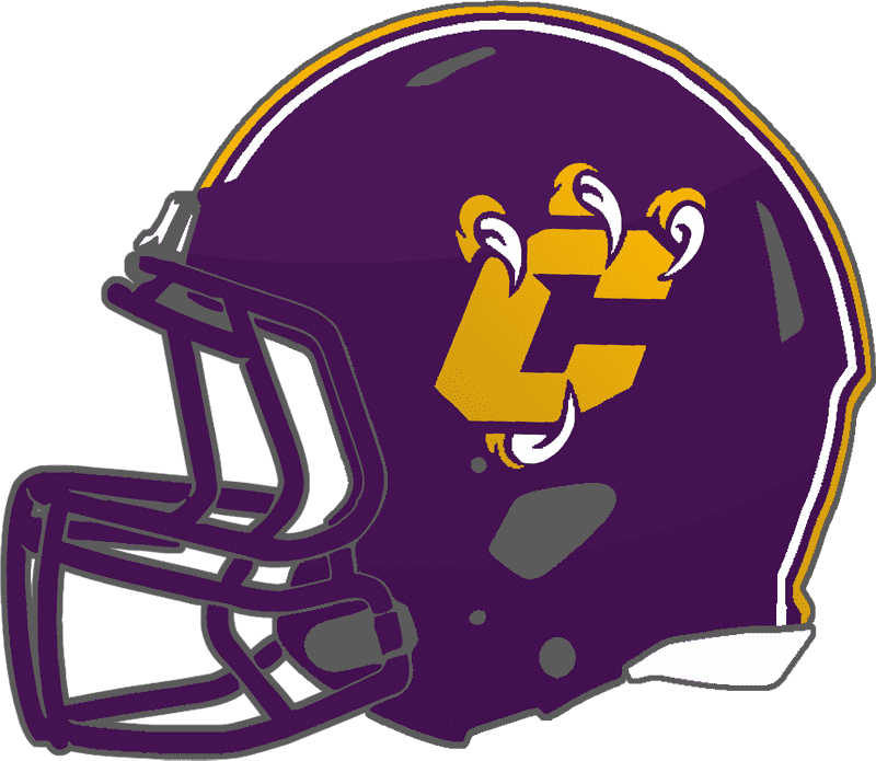 Purple Prowlers School Spirit Helmet PNG