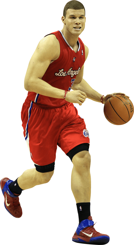 Basketball Superstar in Action PNG