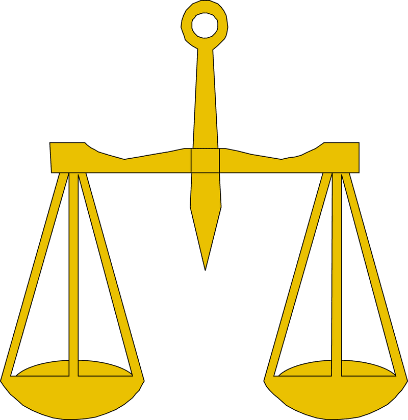 Golden Kitchen Scale for Precision Measuring PNG