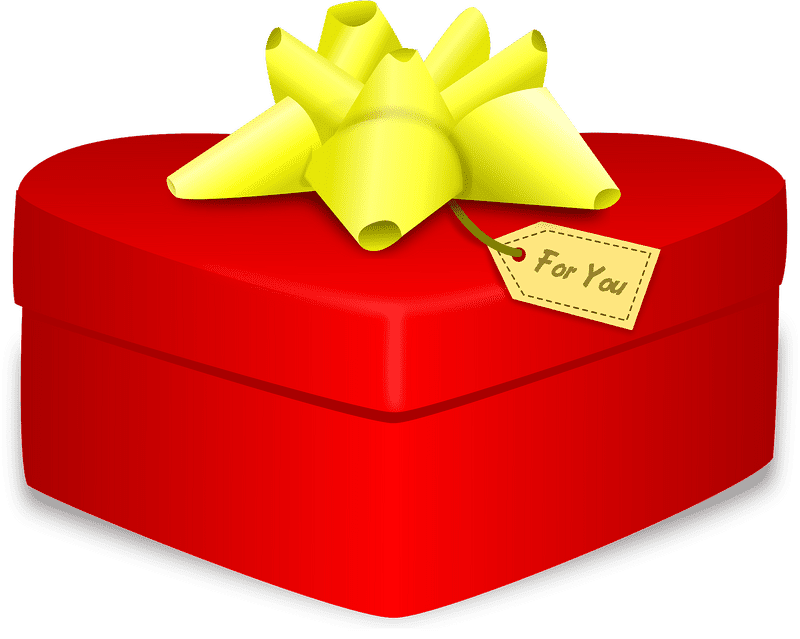 Heartfelt Gift of Joy and Surprises PNG