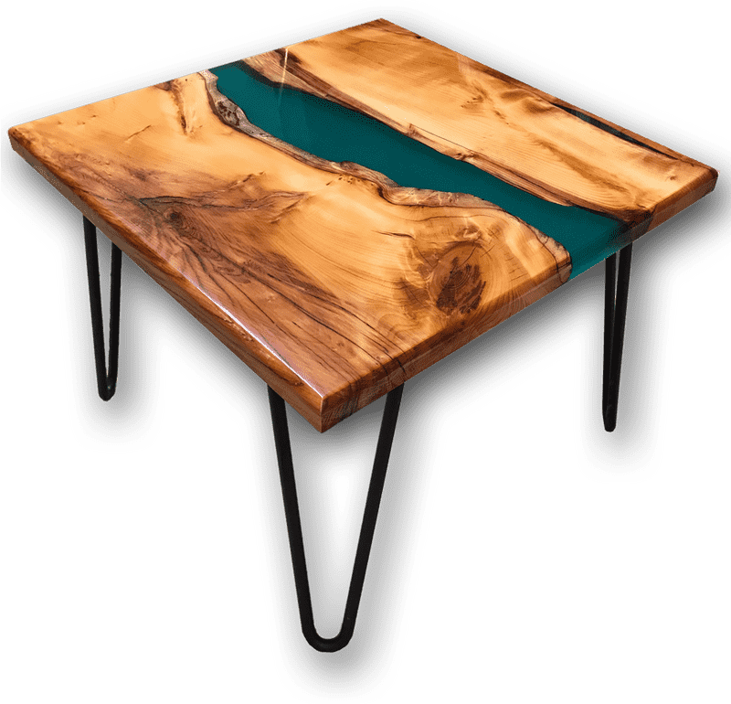 River Flow Table Design PNG