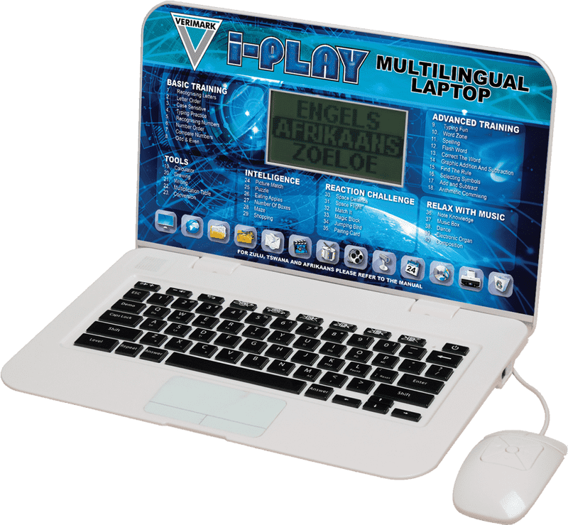 I-Play Multilingual Learning Laptop for Interactive Training PNG