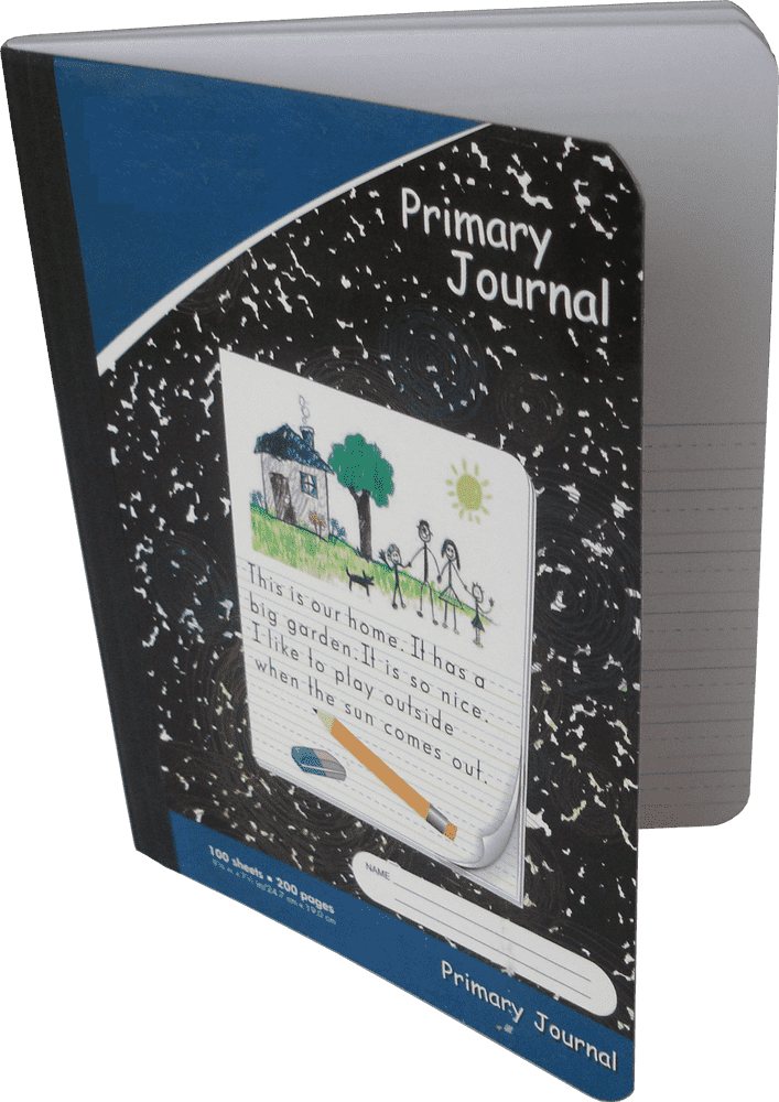 Creative Expressions Notebook for Young Writers PNG