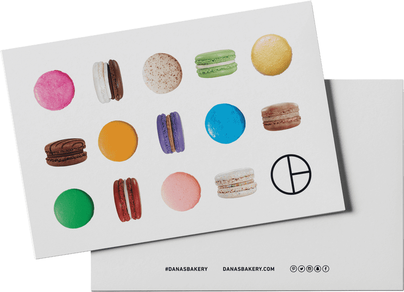 Colorful Delight Macaron Box Collection PNG