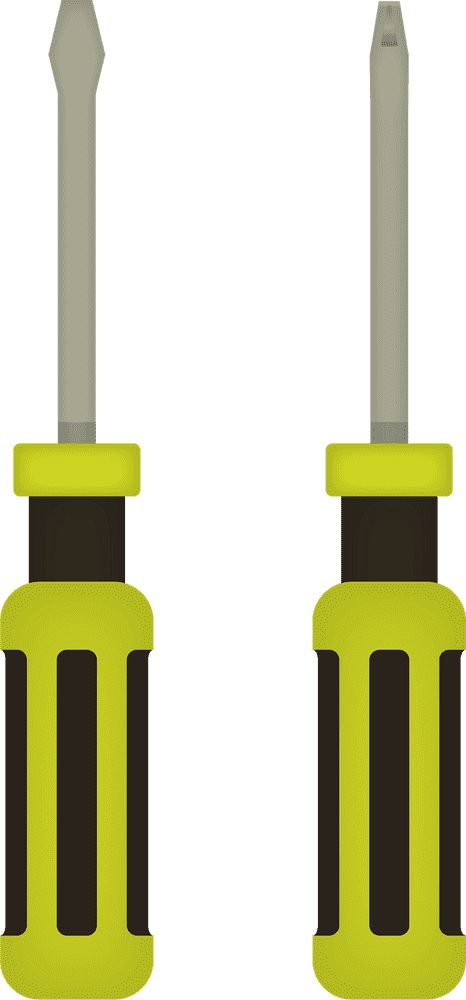 Brightly Colored Screwdrivers for Versatile DIY Tasks PNG