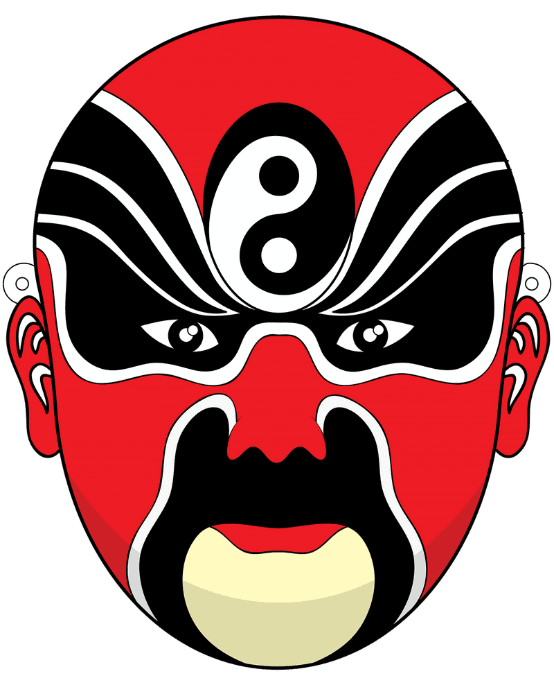 Artistic Representation of an Oxygen Mask Icon PNG