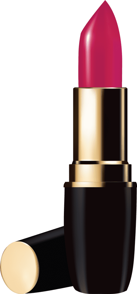 Vibrant Glossy Lipstick Elegance PNG