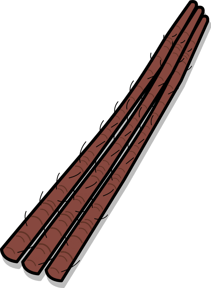 Natural Incense Sticks for Relaxation and Meditation PNG