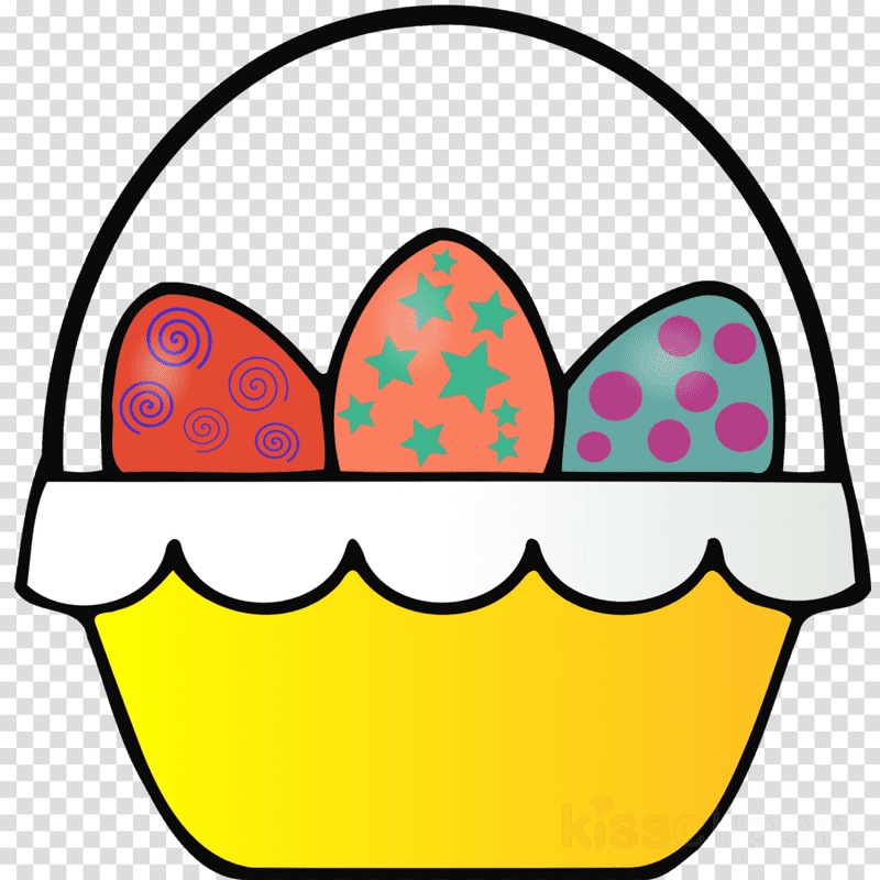 Easter Egg Basket Delight PNG