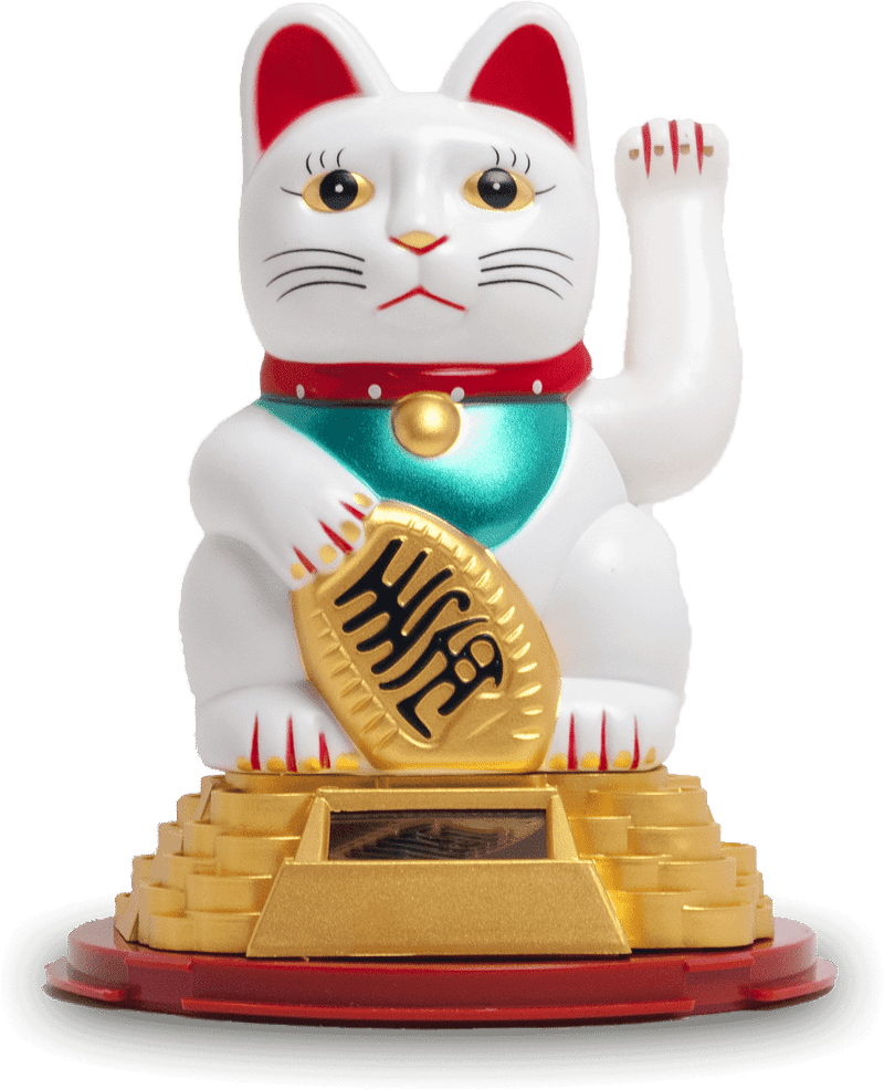 Lucky Cat of Prosperity and Good Fortune PNG