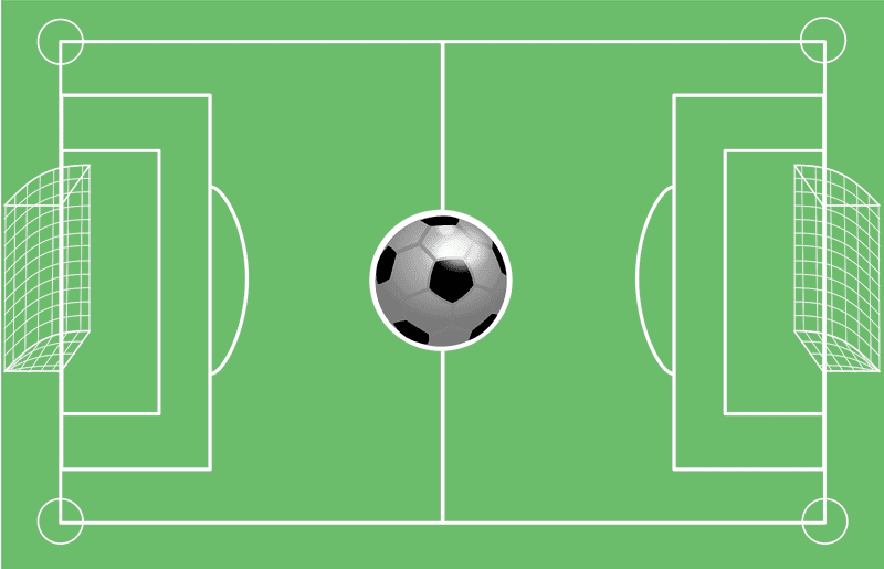 Exciting Soccer Action on the Field PNG