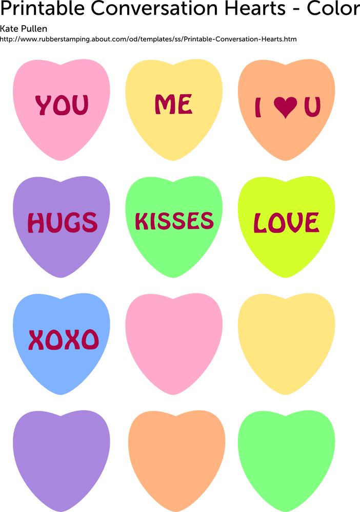 Colorful Heartfelt Messages of Love PNG