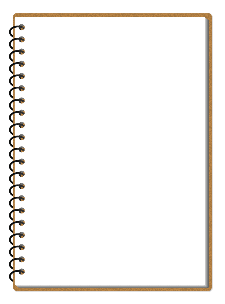 Creative Blank Notebook for Ideas and Notes PNG
