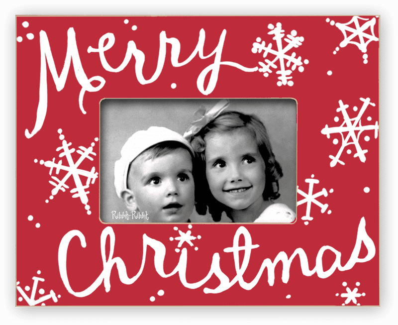 Christmas Joyful Memories Picture Frame PNG