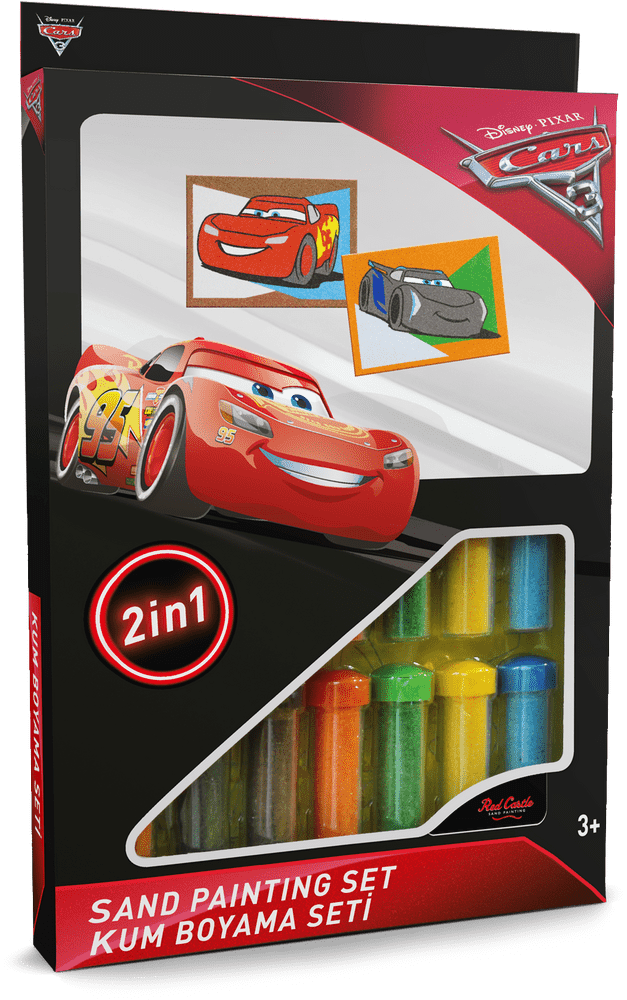 Racing Through the Storm Sand Painting Adventure PNG