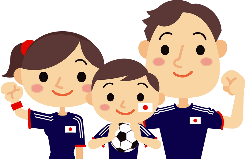 Soccer Family Cheer United in Support PNG