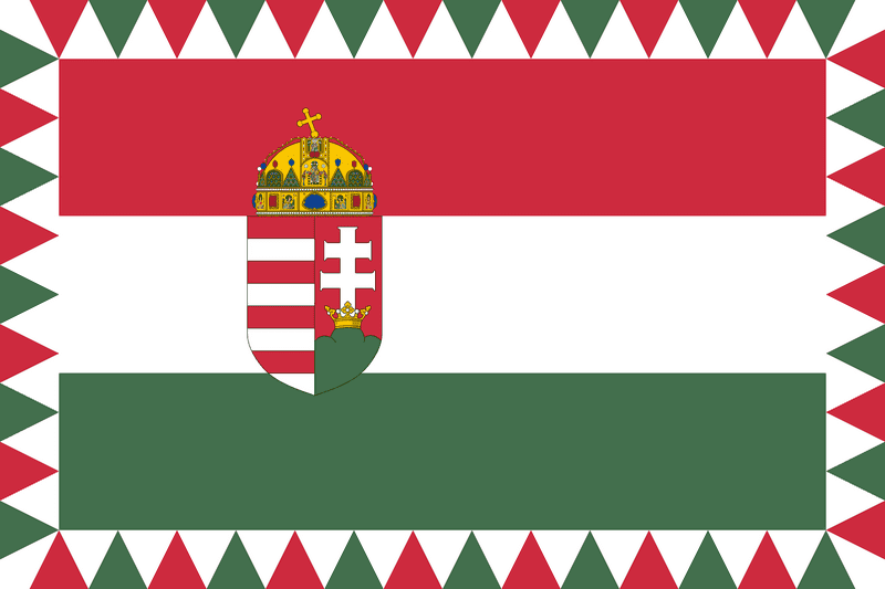 Hungarian River Tribute Flag PNG
