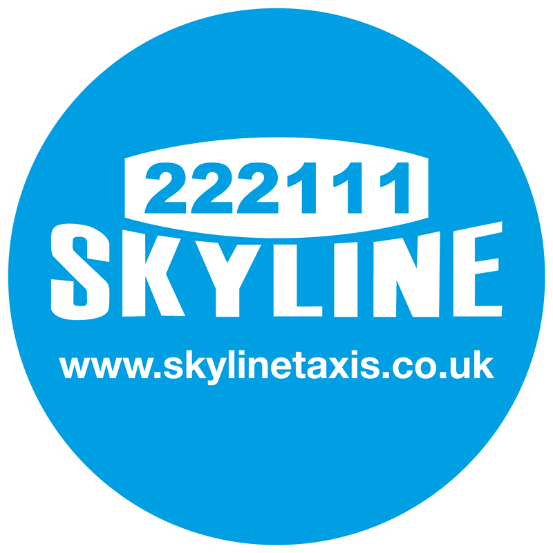 City Skyline Taxi Service Logo PNG