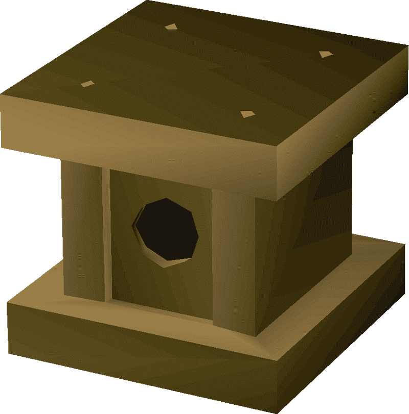 Rustic Wooden Birdhouse for Feathered Friends PNG